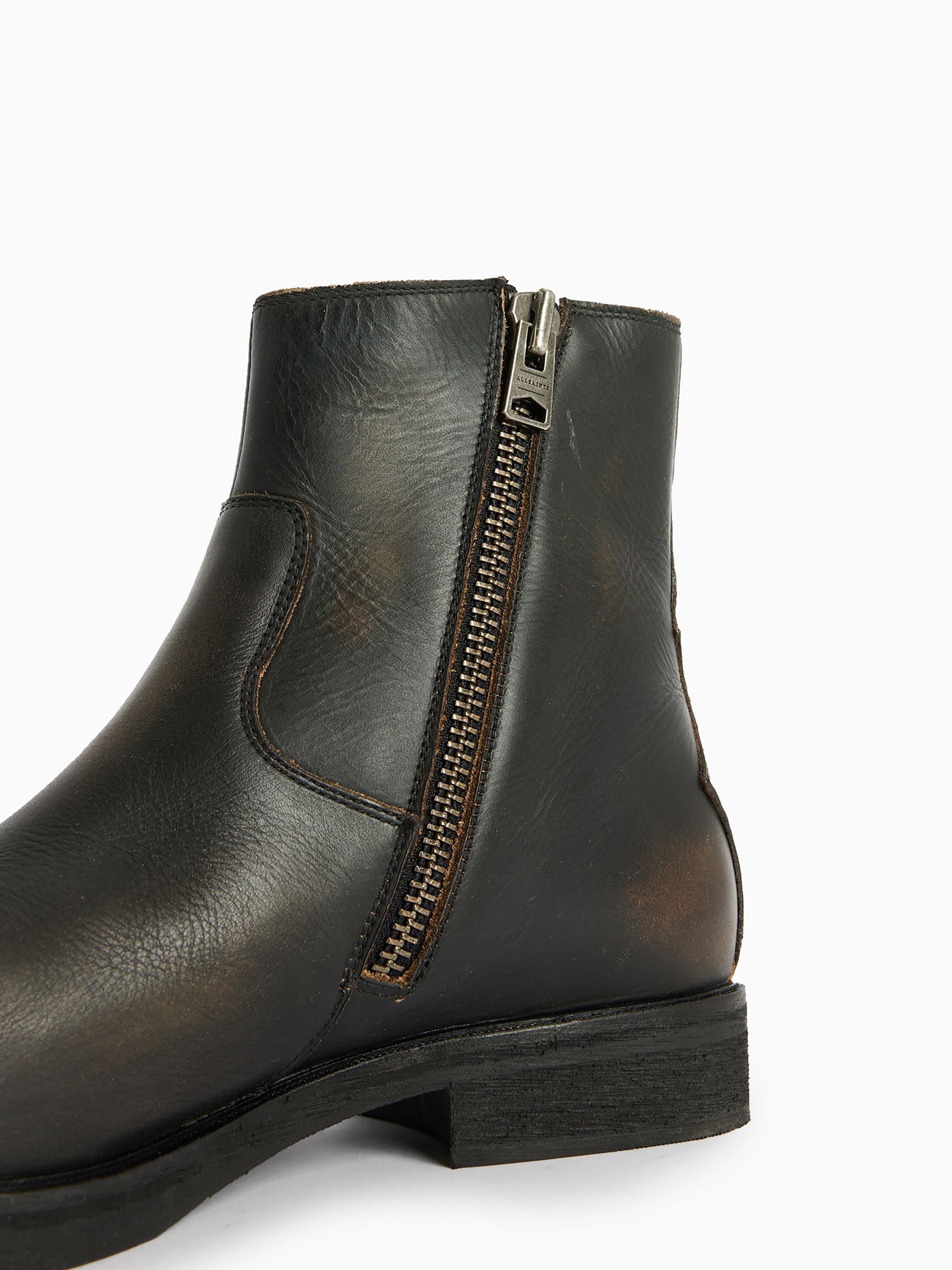 Buy AllSaints Brown Lang Boots from Next USA