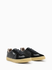 AllSaints Black Jaimee Trainers - Image 3 of 6