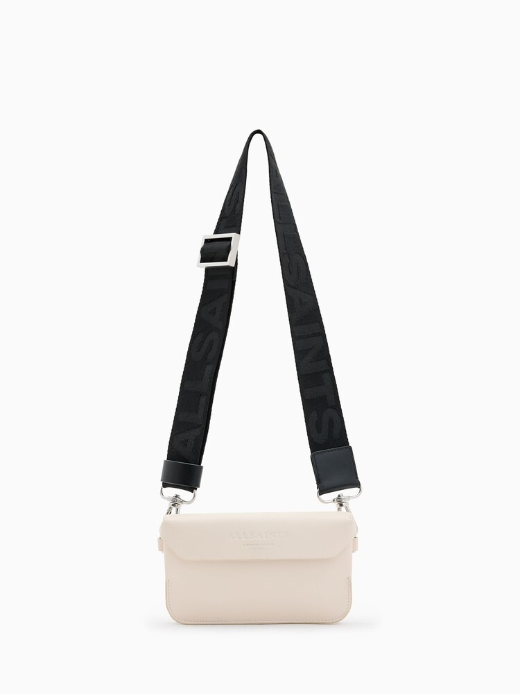 AllSaints White Zoe Crossbody Bag - Image 2 of 6