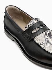 AllSaints Grey Harmon Loafers - Image 5 of 6