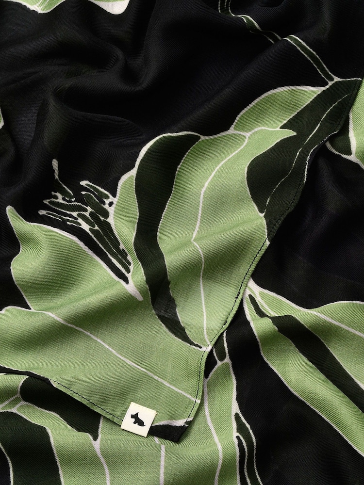 Radley London Floral Black Scarf - Image 2 of 2
