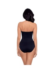 Miraclesuit Tummy Control Rock Solid Madrid Bandeaux Swimsuit - Image 2 of 3