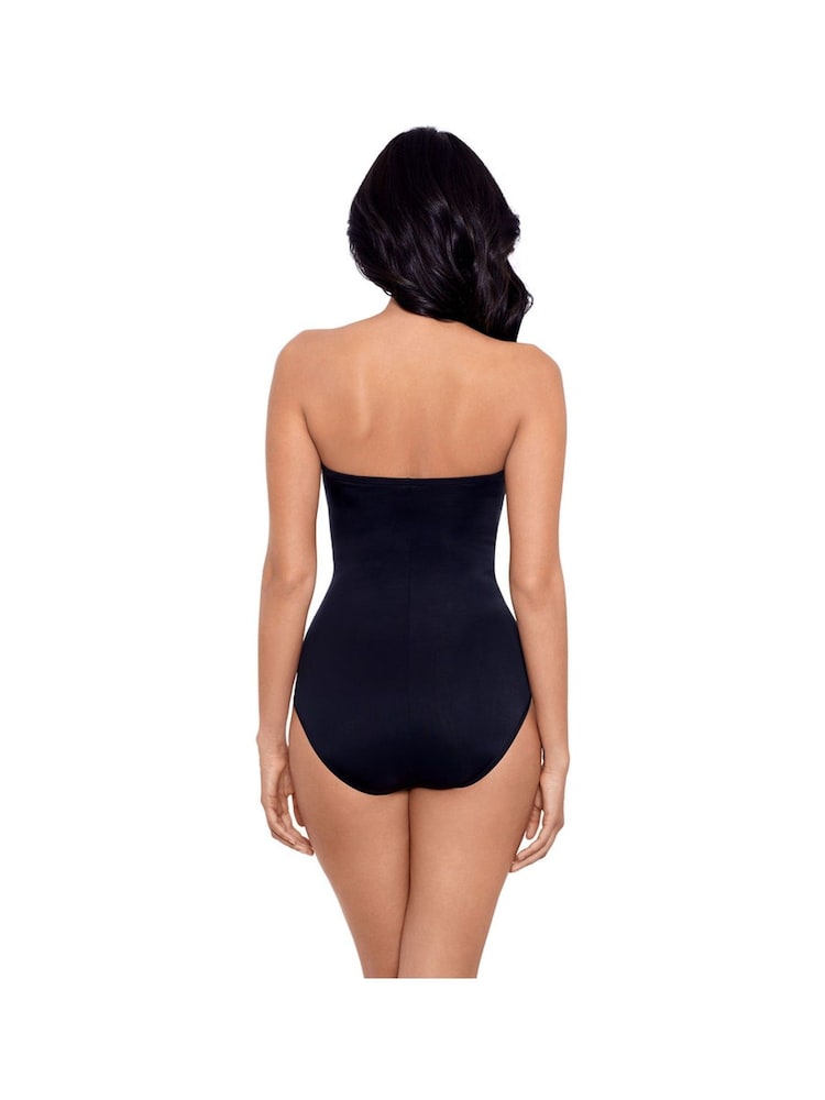 Miraclesuit Tummy Control Rock Solid Madrid Bandeaux Swimsuit - Image 2 of 3