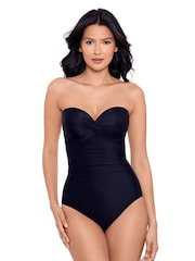 Miraclesuit Tummy Control Rock Solid Madrid Bandeaux Swimsuit - Image 3 of 3