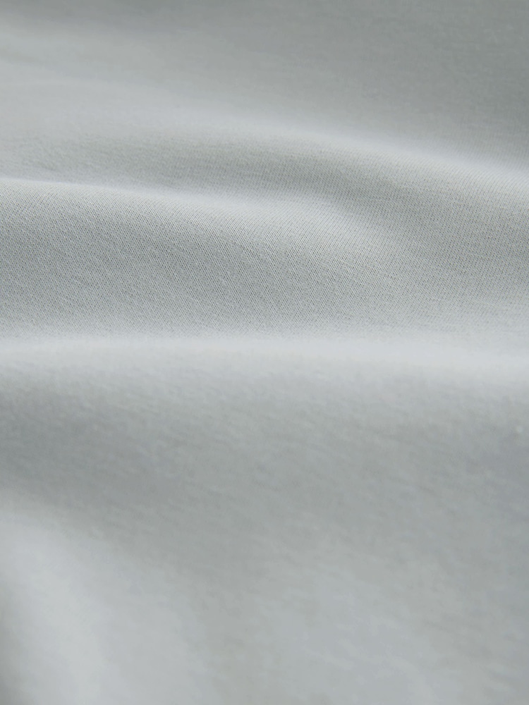 Ice Grey Signature Soft Touch Modal Zip Through Hoodie - Image 7 of 7