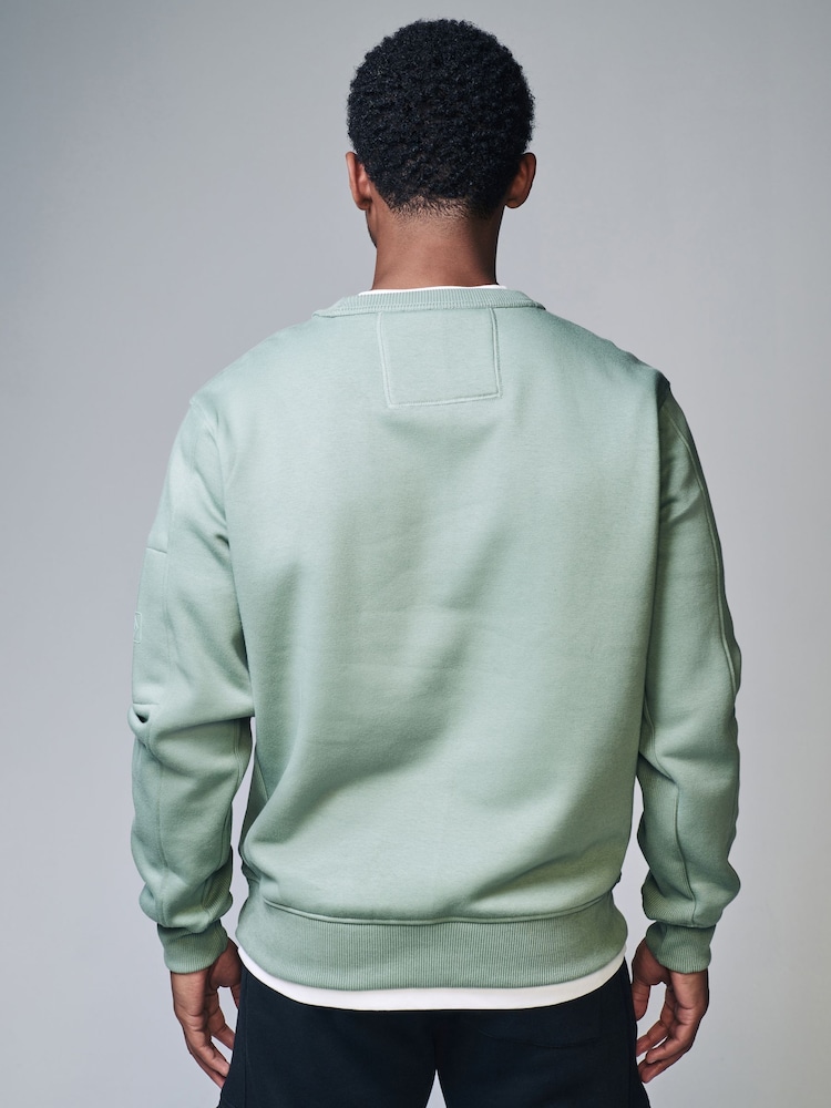 Lichtgroen - Utility Blue Sweat Top - Image 2 of 9
