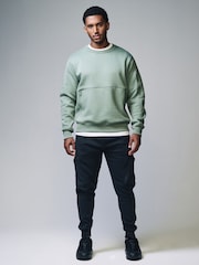 Lichtgroen - Utility Blue Sweat Top - Image 3 of 9
