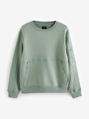 Lichtgroen - Utility Blue Sweat Top - Image 7 of 9