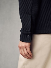 Black Premium Textured Shirts - Image 6 of 11