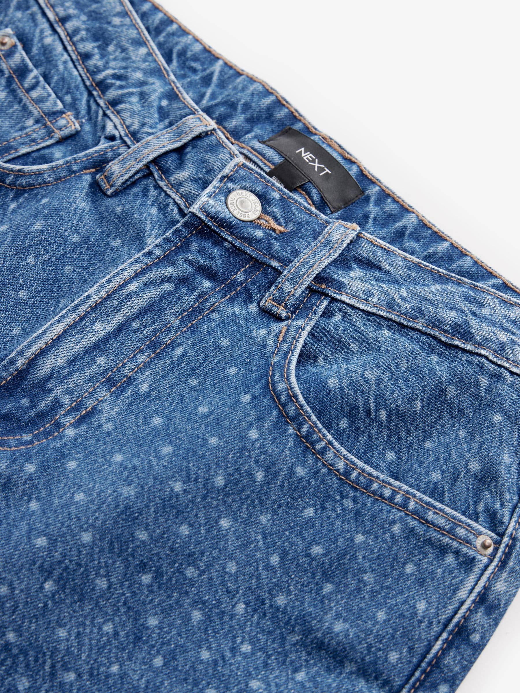 見逃し厳禁！おトクな Polkadot Blue Buy Straight USA Next from Jeans アイケア