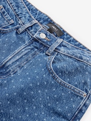 Blue Polkadot Straight Jeans - Image 6 of 7
