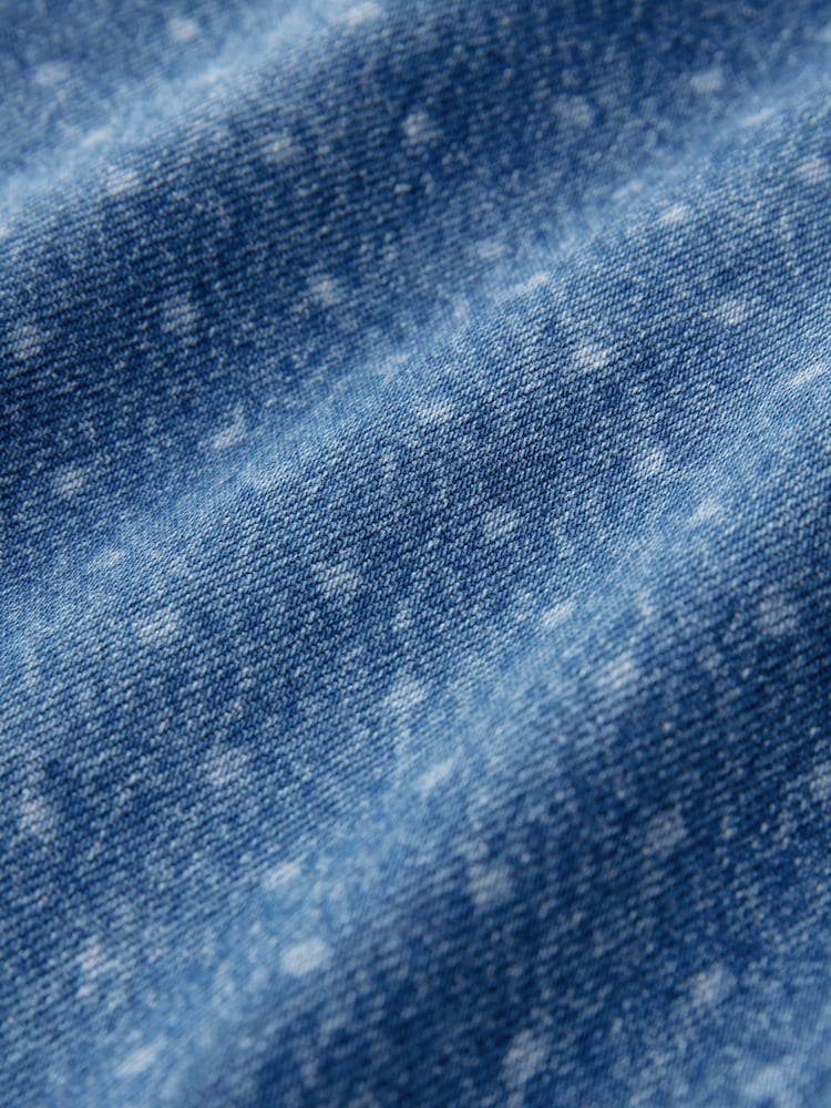 Blue Polkadot Straight Jeans - Image 7 of 7