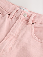 Pink 100% Cotton Column Mom Jeans - Image 8 of 8