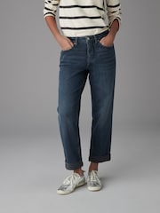 Inky Blue Boyfriend Jeans - Image 3 of 8