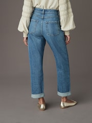 Mid Blue Boyfriend Jeans - Image 3 of 7