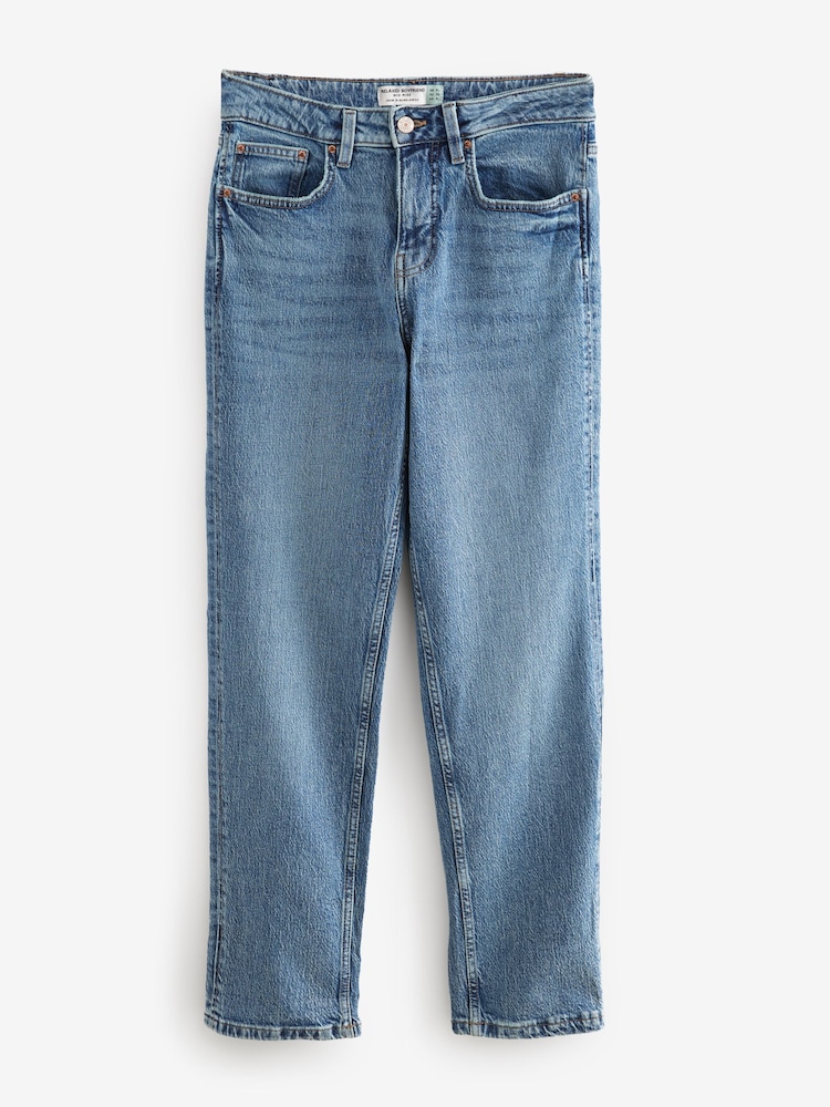 Mid Blue Boyfriend Jeans - Image 5 of 7