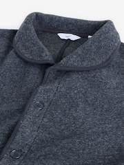 Navy Blue Wool Blend Shawl Cardigan - Image 8 of 10