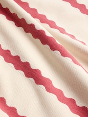 Christy Earth Red Takeaway Retro Style Lightweight Beach Towel - Image 3 of 4