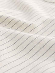 White Stripe Relaxed Denim Shirt - Image 7 of 8