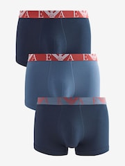 Emporio Armani Underwear Logo Band Boxers 3 Pack - Image 1 of 5