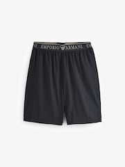 Emporio Armani EA7 Green Nightwear Top and Short Set - Image 4 of 7