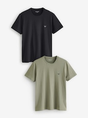 Emporio Armani Bodywear T-Shirts 2 Pack. - Image 1 of 3