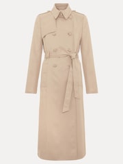 Phase Eight Natural Cheryl Camel Long Fitted Trench Coat - Image 7 of 7