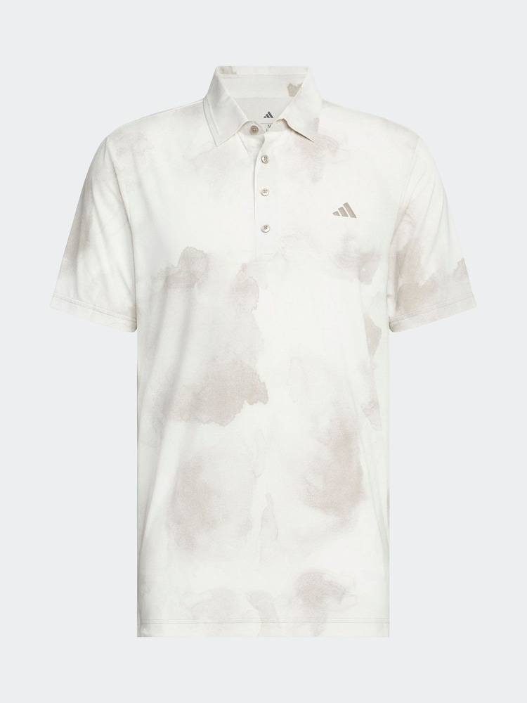 adidas Golf Ultimate365 Tour Printed Cool Feeling Left Chest Polo Shirt - Image 6 of 6 adidas Golf Ultimate365 Tour Printed Cool Feeling Left Chest Polo Shirt - Image 6 of 6