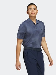 adidas Golf Ultimate365 Tour Printed Cool Feeling Left Chest Polo Shirt - Image 3 of 6