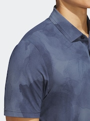 adidas Golf Ultimate365 Tour Printed Cool Feeling Left Chest Polo Shirt - Image 5 of 6