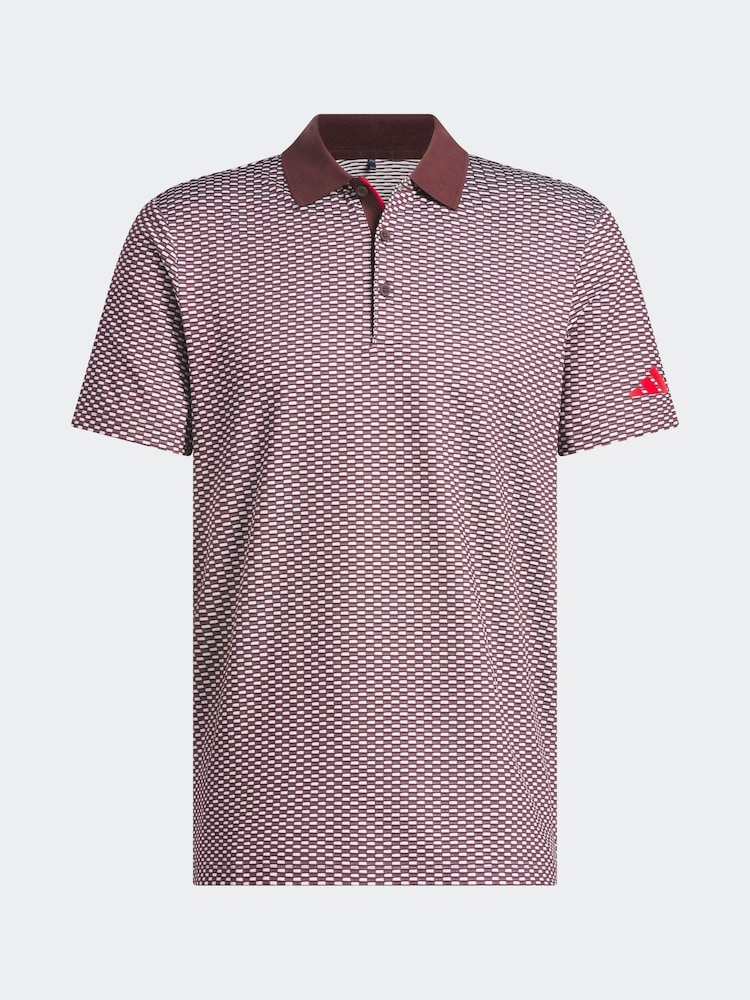 adidas Golf Beyond Textured Polo Shirt - Image 6 of 6