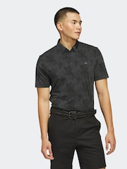 adidas Golf Go-To Printed Polo Shirt - Image 1 of 7