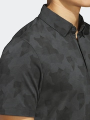 adidas Golf Go-To Printed Polo Shirt - Image 6 of 7