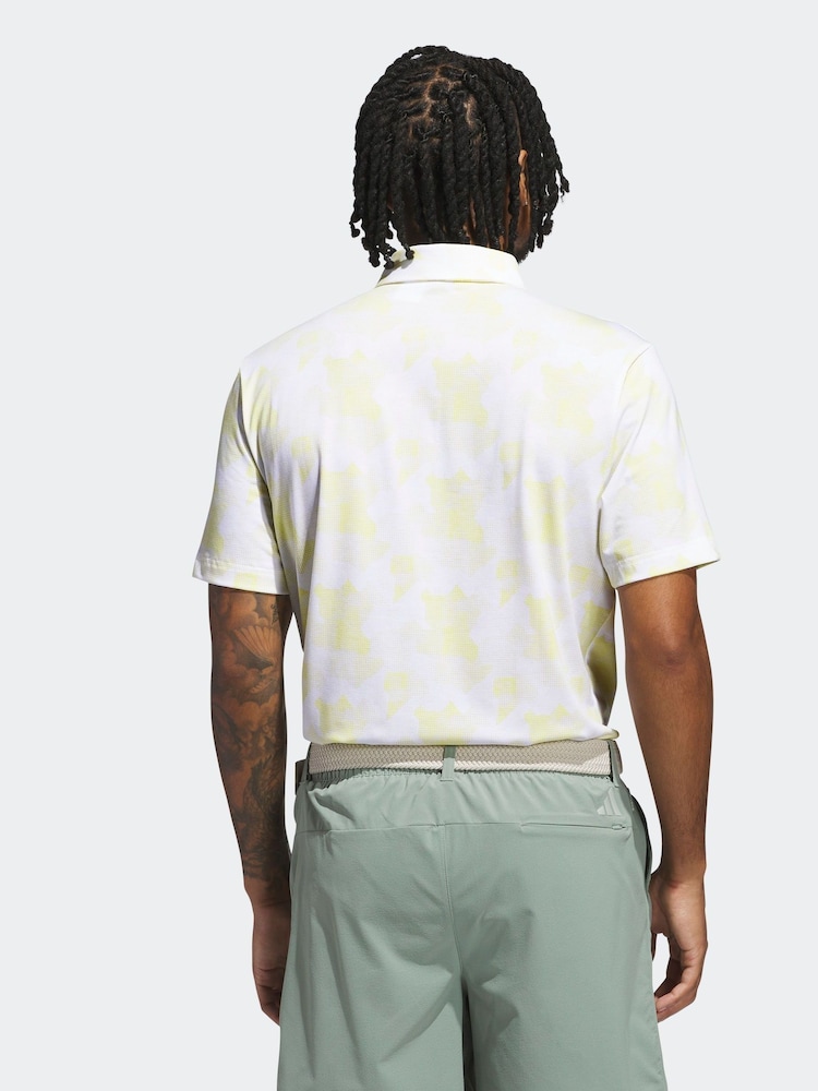 adidas Golf Go-To Printed Polo Shirt - Image 2 of 7