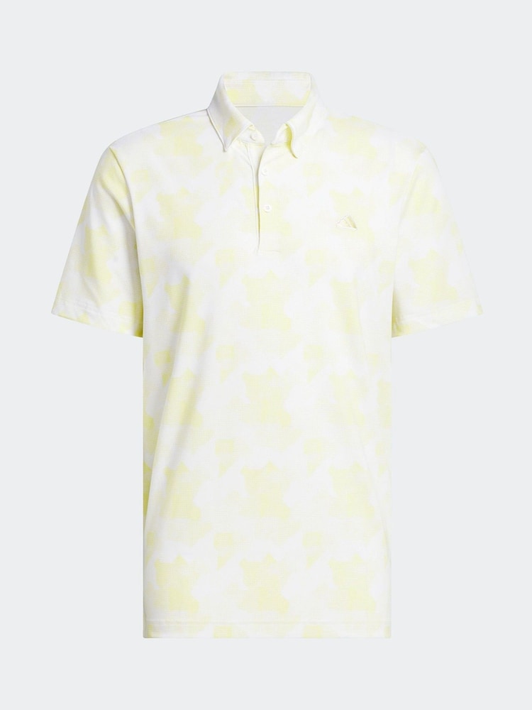 adidas Golf Go-To Printed Polo Shirt - Image 7 of 7