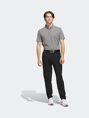 adidas Golf Go-To Printed Stripe Polo Shirt - Image 5 of 7