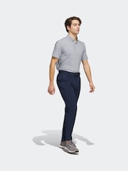 adidas Golf Go-To Printed Stripe Polo Shirt - Image 3 of 6