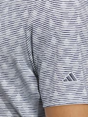 adidas Golf Go-To Printed Stripe Polo Shirt - Image 4 of 6