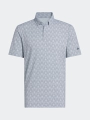 adidas Golf Go-To Printed Stripe Polo Shirt - Image 6 of 6
