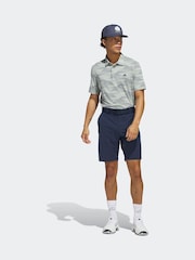Серый - adidas Golf Ultimate 365 Speed Stripe Polo Shirt - Изображение 2 из 7
