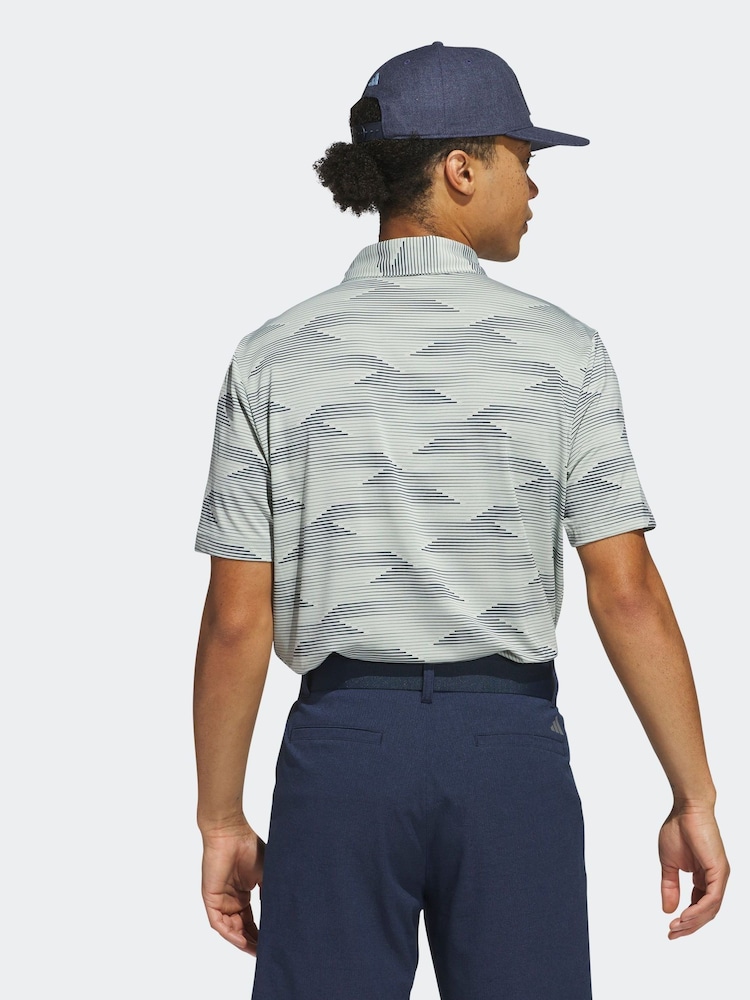 adidas Golf Ultimate 365 Speed Stripe Polo Shirt - Image 5 of 7