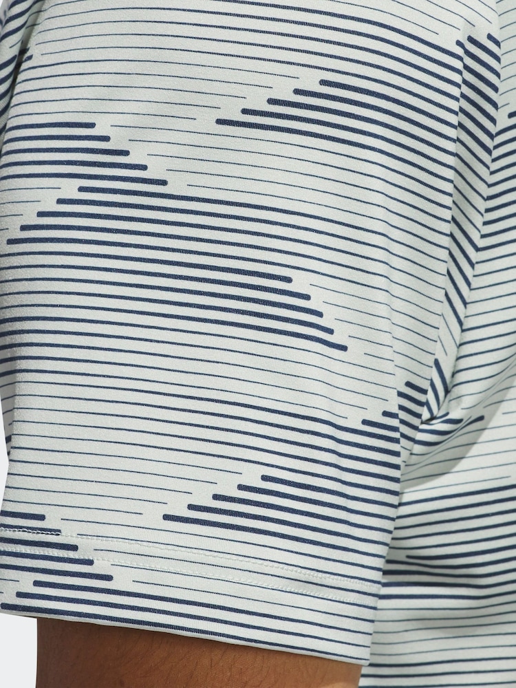 adidas Golf Ultimate 365 Speed Stripe Polo Shirt - Image 6 of 7