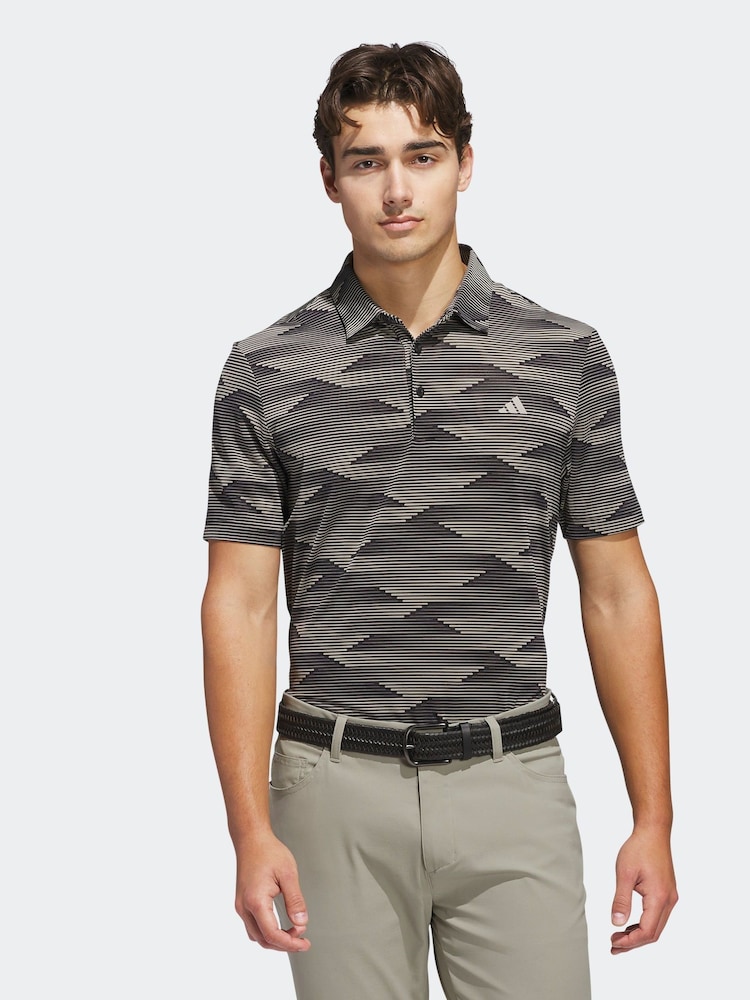 adidas Golf Ultimate 365 Speed Stripe Polo Shirt - Image 1 of 6