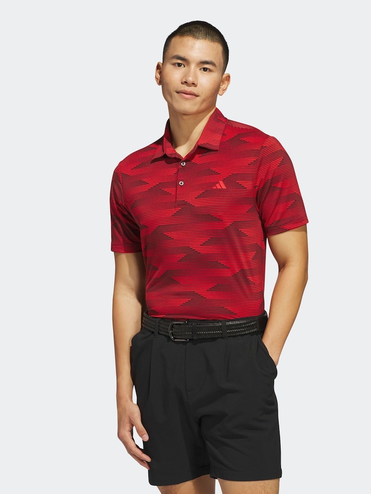 adidas Golf Ultimate 365 Speed Stripe Polo Shirt - Image 1 of 7
