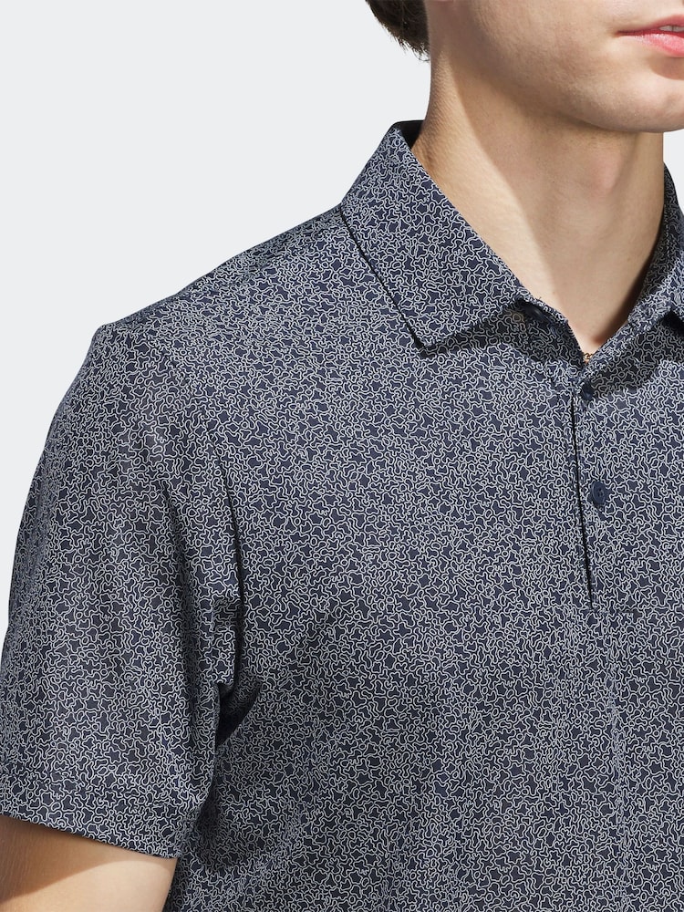 adidas Golf Ultimate 365 Mini Bunker Polo Shirt - Image 3 of 7