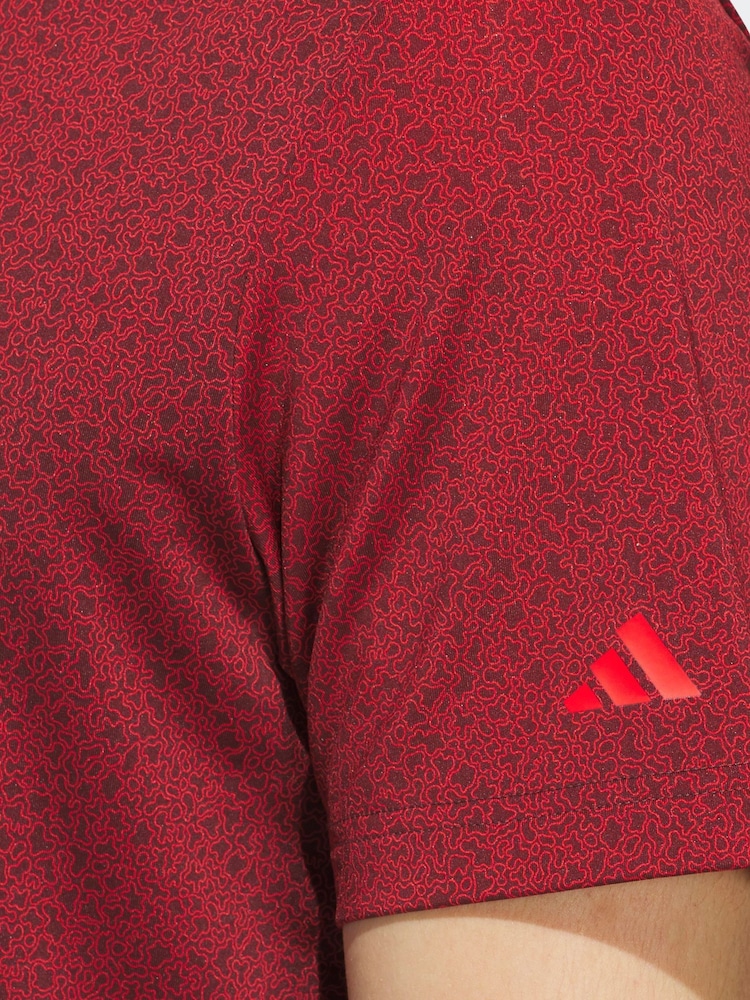 adidas Golf Ultimate 365 Mini Bunker Polo Shirt - Image 6 of 7