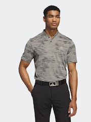 Черный - adidas Golf Ultimate 365 Sport Collar Polo Shirt - Image 1 of 7