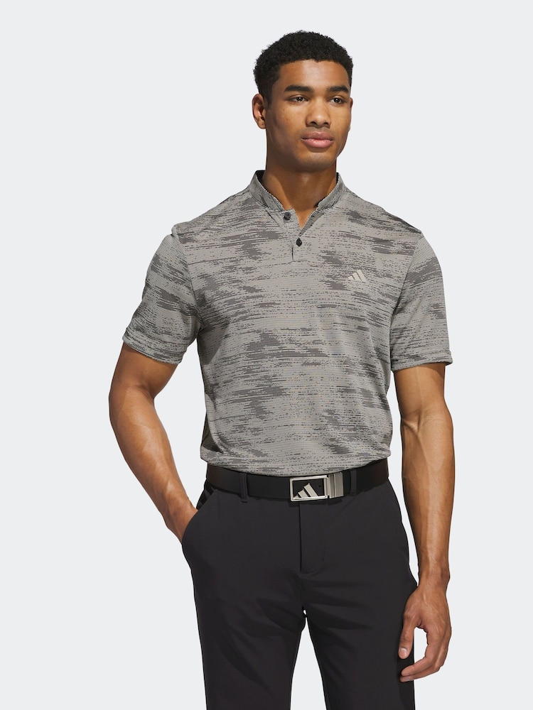 Черный - adidas Golf Ultimate 365 Sport Collar Polo Shirt - Image 1 of 7