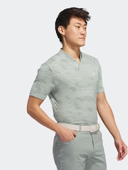 أخضر فاتح - adidas Golf Ultimate 365 Sport Collar Polo Shirt - صورة 3 من 6