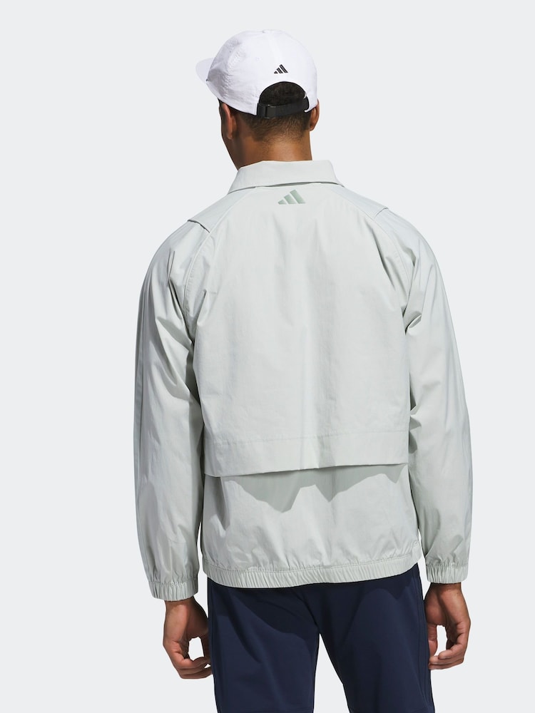 adidas Golf Grey Beyond Full Zip Jacket - Bild 2 von 7